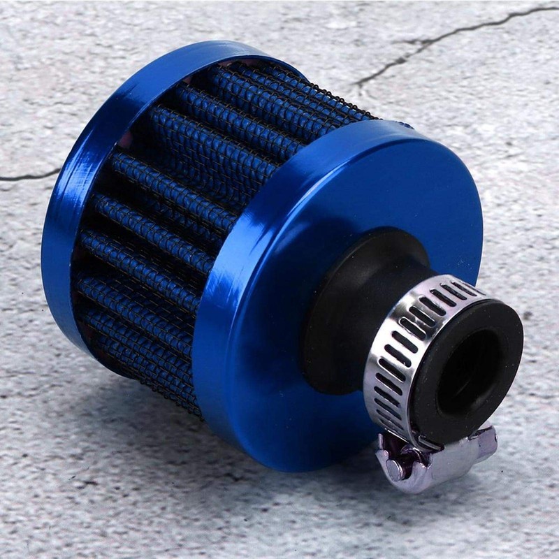 Terisass Air Filter Mini Car Air Intake Filter Crankcase Vent