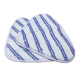 Paxanpax PSA629 Textile Microfibre Cloth Cleaning Pads Fits Hoover Steam, Steamjet Express SSS1500C, S2IN130 (AC33, Pack of 2), Cotton