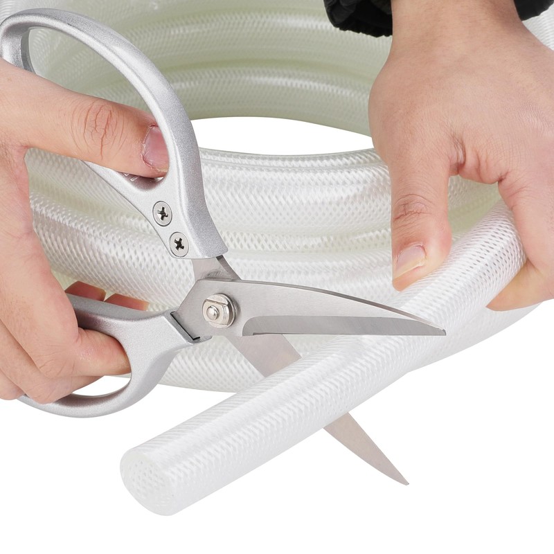 WYNNsky 3/4’’ID 25FT High Pressure Braided Clear PCV Tube