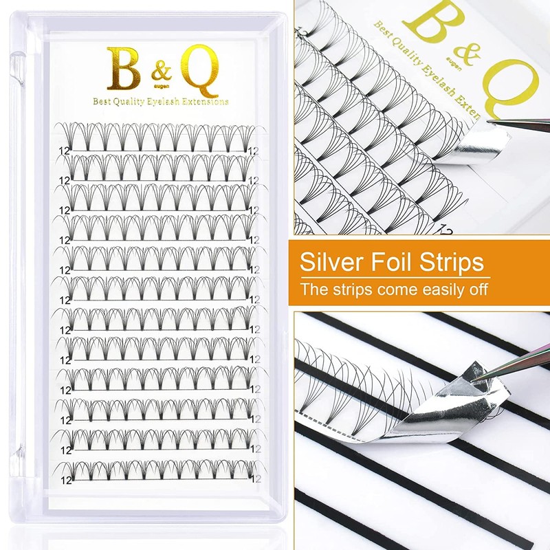Volume Eyelash Extension 0.07/0.10 mm Eyelash Extension, 12 Rows /