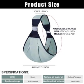 1 Stück Tragetuch Neugeborene, Baby Tragetuch, Baby-Tragetrage Fronttrage, Verstellbare Babytrage, Atmungsaktive Baby Tragetuch, Tragbare Neugeborenentrage, für Neugeborene, Kleinkinder