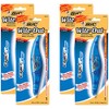 BIC White-Out Exact Liner Correction Tape Pen 1/5"x236" 4-PACKS Pens