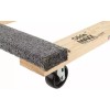 PRO-SOURCE Furniture Dolly: 900 Lb Capacity, 30" x 18" x
