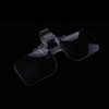 2X Clip On and Flip Up Magnifiers Reading Magnifying Glasses