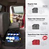 Autofit Under Seat Truck Organizer Storage Box with Removable Divider