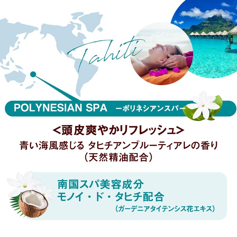 cocopalm Polynesian Spa Shampoo Refill, 12.8 fl oz (380 ml)