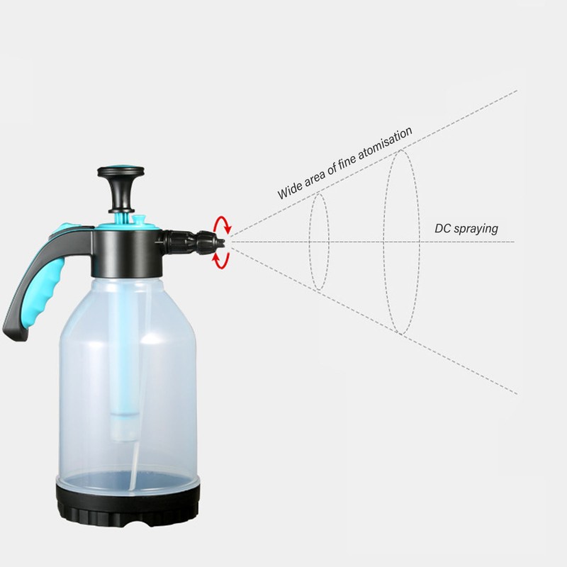 Pressure Water Spray Bottle Multifunctional Pressurised Atomised Portable for Spraying