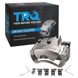 TRQ Front Right Brake Caliper w/Bracket Passenger Side Compatible with 2007-2012 Lexus ES350 2007-2011 Toyota Camry
