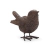 Pair of Detailed Resin Wren Bird Ornaments for Home or