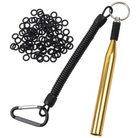 Wacky Rig Fishing Wacky Worm Kits - Worm Lures, Wacky Rig Tool, Wacky Weedless Hooks, Wacky Rig O-Rings Soft Plastic Fishing Lure Bass Fishing Lures Wacky Rig Tool Fishing Lures Tackle Box Kit