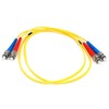Monoprice Fiber Optic Cable, ST/ST, Single Mode, Duplex - 1