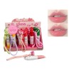 Lip Gloss Llavero Intercambiable Kawai Mayoreo 24 Pz