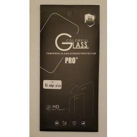 Unbranded Clear Tempered Glass Screen Protector Film - compatible: S6 edge Plus - New!