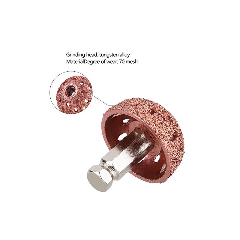 Low Speed Tire Buffer, 1.5" Tire Grinder Tire Buffing Wheel