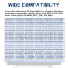 [Upgraded] WD12X26146 Dishwasher Wheels Lower Rack for GE, Lower Dishrack