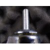 Shepherd Caster Pre30748zn-Nom 3" X 13/16" Rubber No-Matic Swivel Caster
