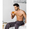 Andrew Scott Men's 4 Pack Cotton Flannel Pajama Sleep Pant