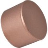 VAUGHAN Soft Hammer Replacement Face, 1 1/4 Inch Copper, 125CF, VN59022
