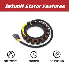 jetunit 63P-81410-00-00 Stator for Yamaha 150 HP Outboard 2004-2020 150HP F150 LF150