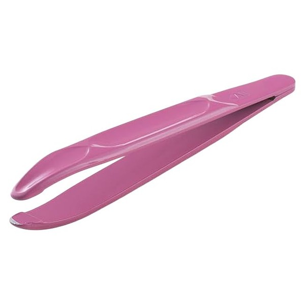 Japanese-Made Rounded Tip Tweezers – Gentle Pink Tweezer for Sensitive