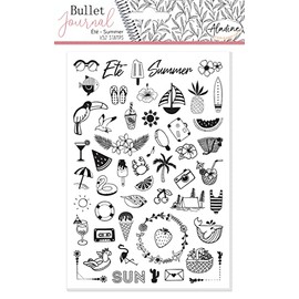 Aladine Bullet Journal Foam Stamp Summer