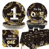 170 Pcs The Notorious One Birthday Party Decoratios for Boys,