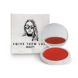Deep Coral Cream Blush, ‘Are U Single’ By Give Them Lala- Ultra-Blendable Cream Blush For Cheeks- Natural Creamy Makeup Blush- Cruelty-Free Pigmented Cheek Tint- Water & Sweat Resistant, 0.26oz