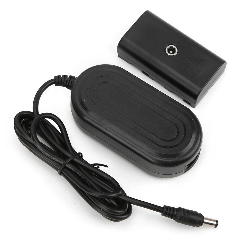 AC Power Adapter DC Coupler NPF550 Full Decoded Dummy Battery