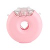 Cartoon Rainbow Donuts Water Bottle for Kids 380ml Silicone Portable