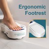 Salon Step Pedi Polisher – Hands-Free Foot Exfoliator for Shower