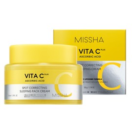 MISSHA BITASY PLUS Sleeping Cream (Night Cream, Non-Rinsing Pack), 1.8 oz (50 g)