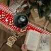 Rumyve Christmas Table Runner,Rectangular Linen Xmas Table Runner,Christmas Dinner Party