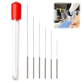 BIUTEFOR 3D Printer Nozzle Cleaning Needles Printer Nozzle Needles 0.15mm 0.2mm 0.25mm 0.35mm 0.4mm (6pcs)