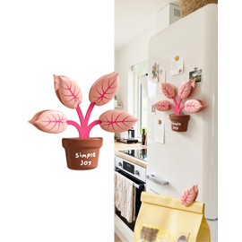 Magnetic Clips for Refrigerator 4-Leaf Plant-Inspired Bag Clips for Food
