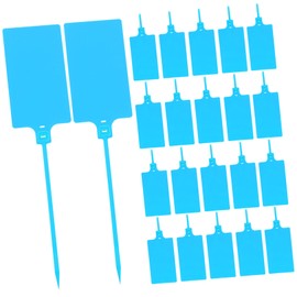 NOLITOY 100pcs Plastic Labeling Tags for Shipping Blank Pendant Labels Bright Colors for Logistics Warehousing and Easy Identification of Goods