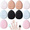 10 Pcs Finger Powder Puff Makeup Puff Mini Powder Puff