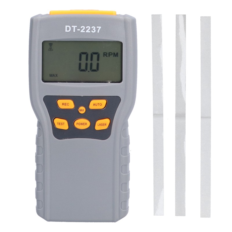 Tachometer 5 Bits LCD Display 2.5rpm~99999rpm Non Contact Digital Laser