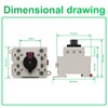 CNLonQcom Solar Isolator Disconnect Switch 32A DC 1500V 4 Poles