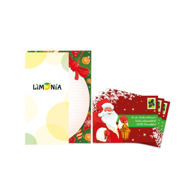 Writing Paper Set A5 Horse Christmas Tree Writing Pad Lined