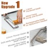Adjustable Bread Slicer for Homemade Bread,Bread Knife With Slicing Guide