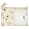 [2025] Wpc. Patterns Clear Color Flat Pouch Merry Flower Off