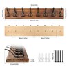 PHINGEER Coat Rack Wall Mount, Wooden Heavy Duty Coat Rack