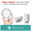 ELEGANT Smart Radiator Thermostat, Wifi Add-On Programmable TRV for Multi-Room