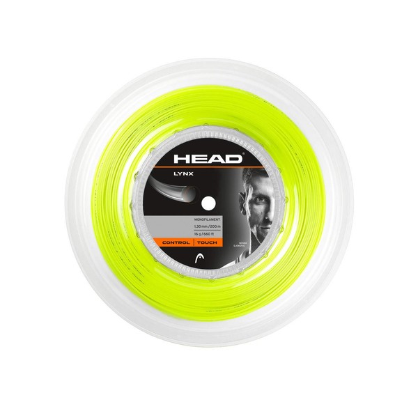 Head Lynx Tennis String Reel (Neon Yellow, 17 Gauge)