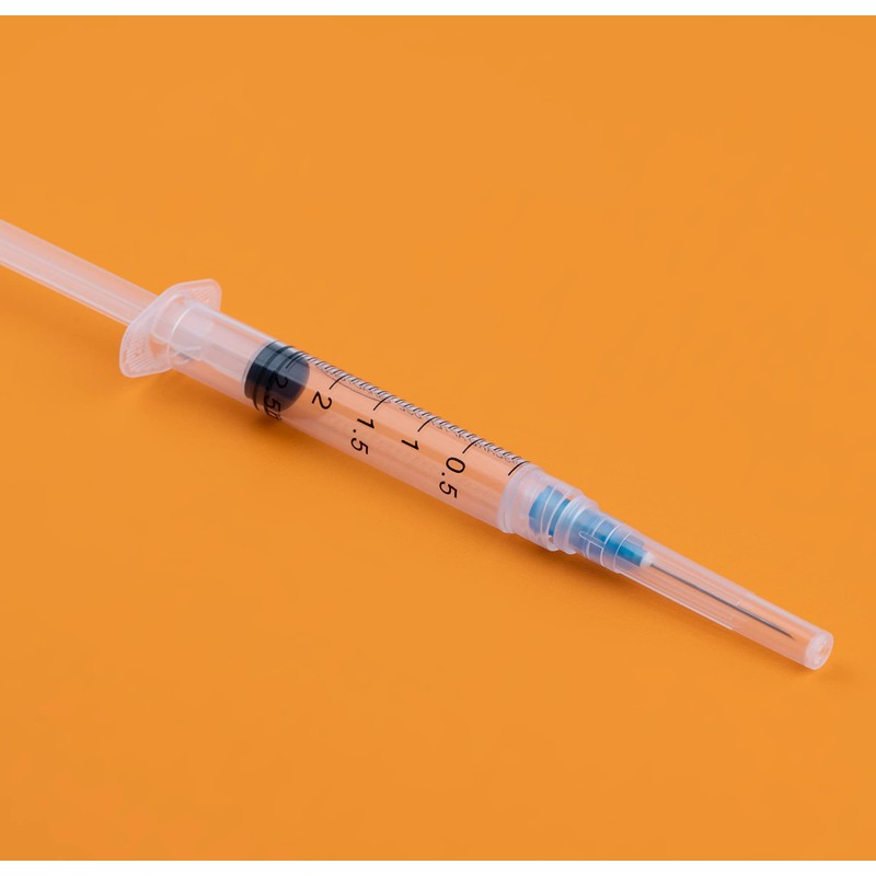SHAOTONG 3ml 23G Syringes with needle Luer Lock sterile Packaging