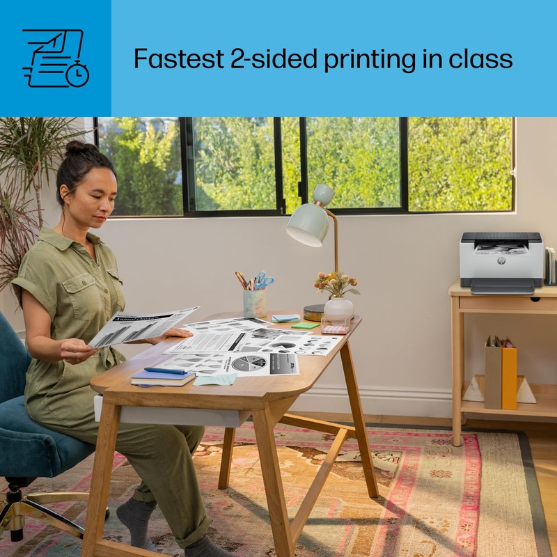 HP LaserJet M209d Laser Printer, Black and White, Automatic Duplex,