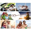 YAMEIZE Oval Blue Light Glasses Women Men - Small Anti