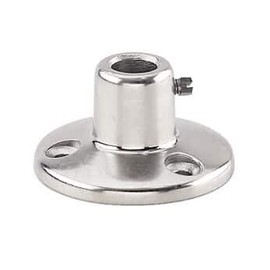 Cole-Parmer Lab Frame Foot, Nickel-Plated Zinc, 0 to 0.5" Dia Rod s
