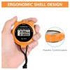 Digital Handheld Sports Stopwatch, Outdoor Multi-Function Digital Timer, Split/single Lap