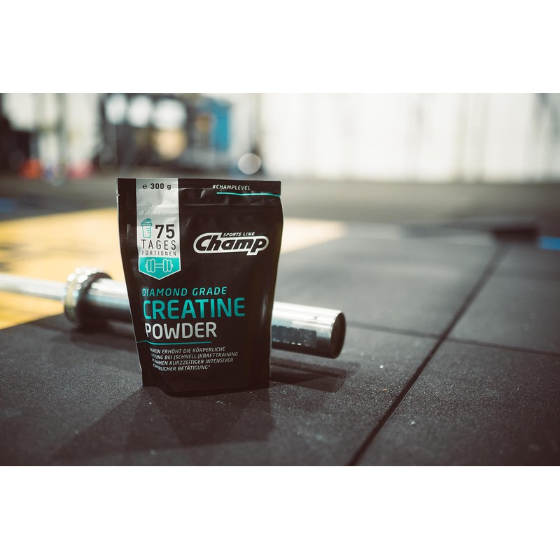 Champ Diamond Grade Creatine Powder Neutral 300 g - Creatine